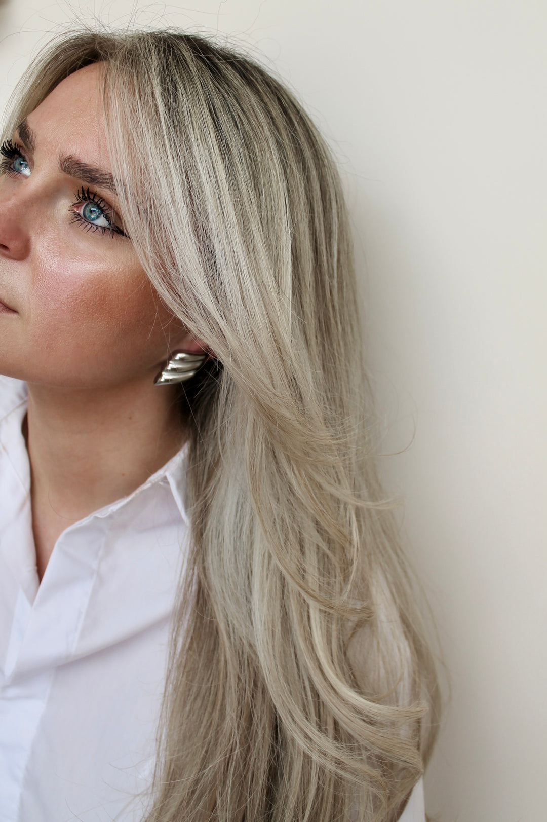 WINGS SILVER OORBELLEN