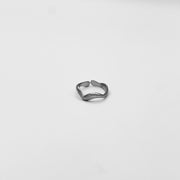 WAVY RING ZILVER