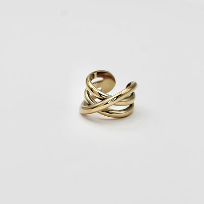 GOLDEN TWIST RING