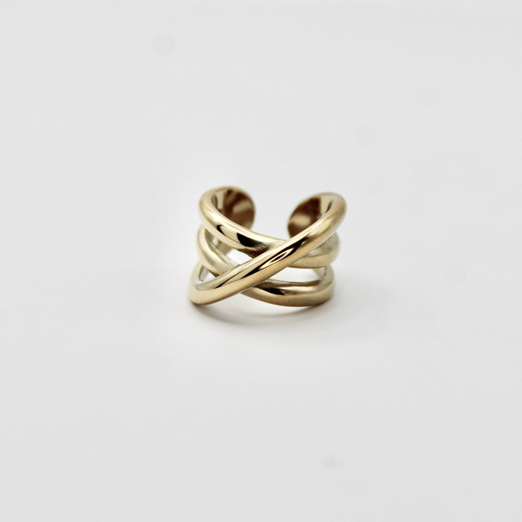 GOLDEN TWIST RING