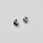 STUD CHIC OORBELLEN ZILVER