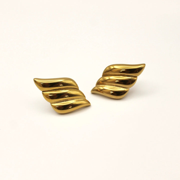 WINGS GOLD OORBELLEN