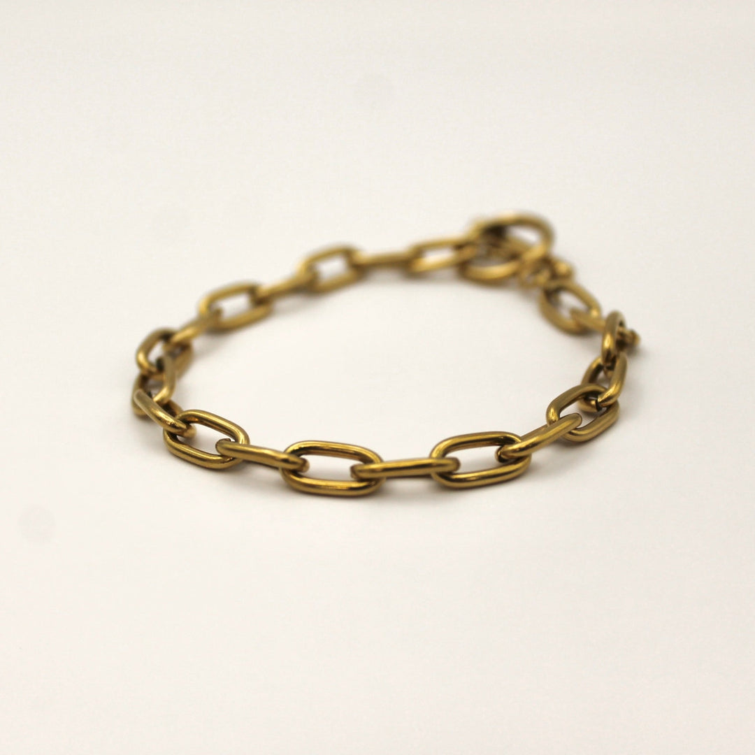 WIDE CHAIN ARMBAND