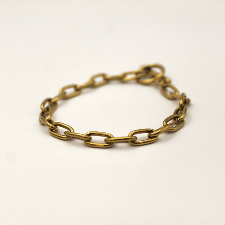 WIDE CHAIN ARMBAND