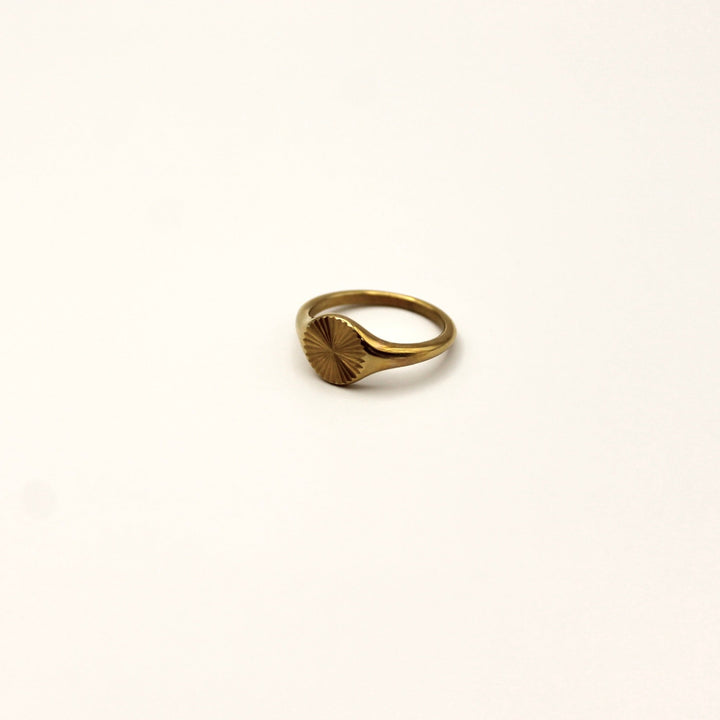 ROUND RIBBED RING