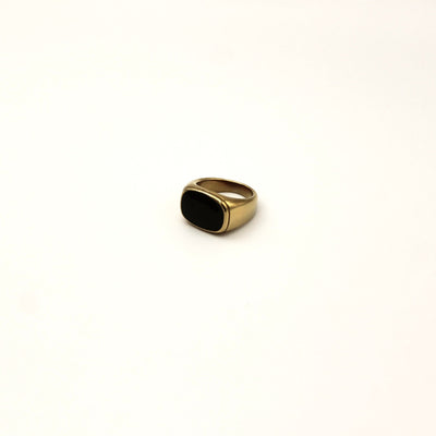 BLACK CHUNK RING