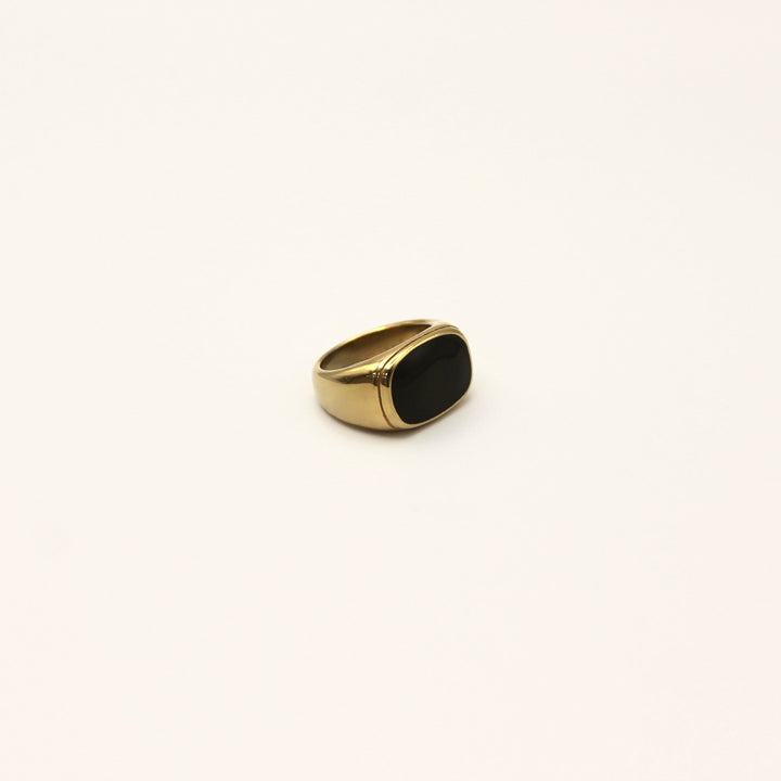 BLACK CHUNK RING