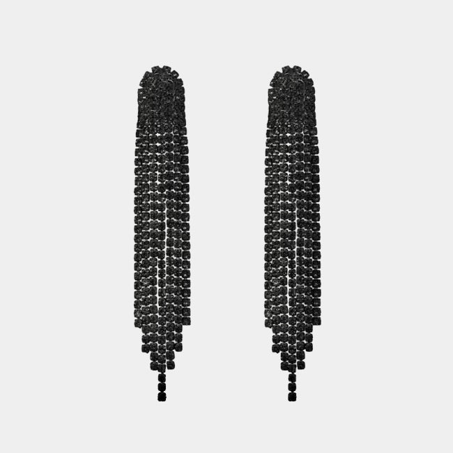 BLACK STRASS OORBELLEN